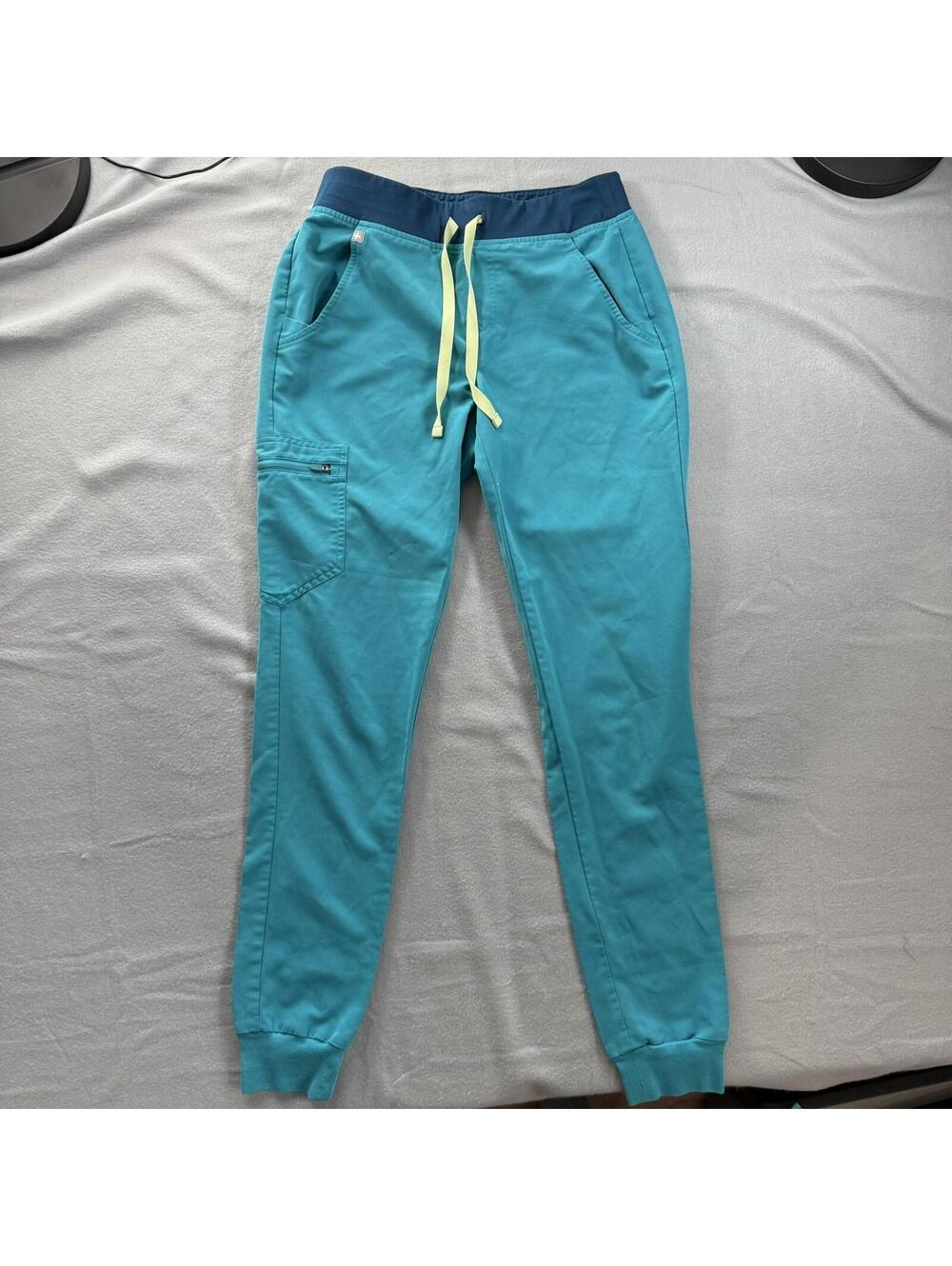 FIGS Technical Collection Blue Scrub Joggers, Women’s XS